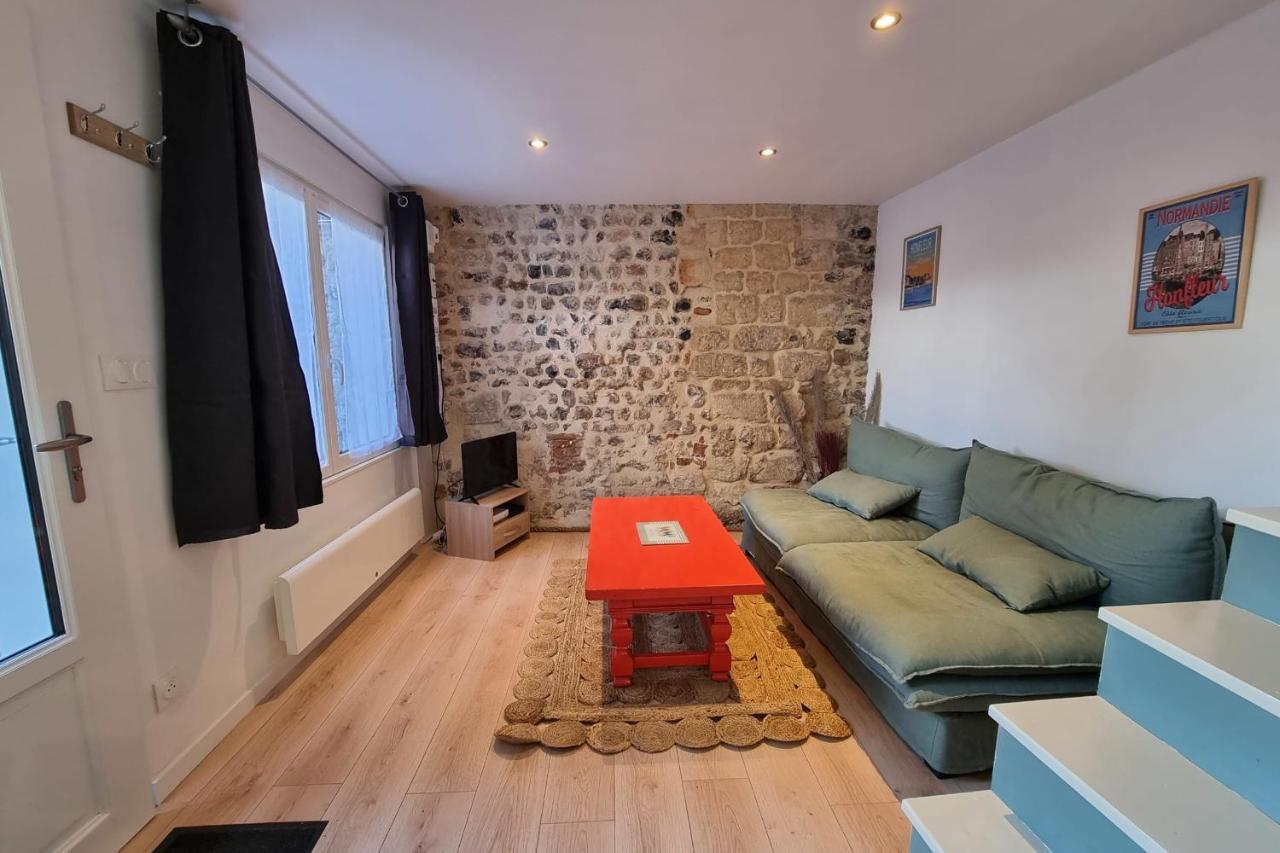 Les Chabannettes - Maisonette & Terrace 2P - Heart Of Honfleur Exterior photo